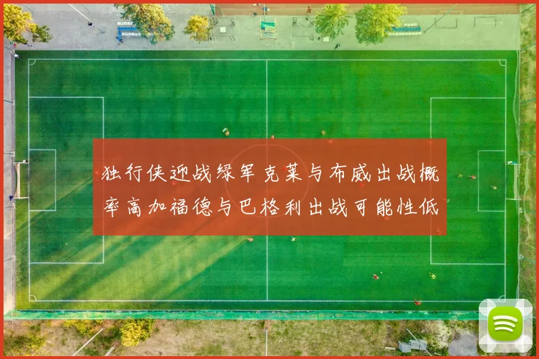 独行侠迎战绿军克莱与布威出战概率高加福德与巴格利出战可能性低